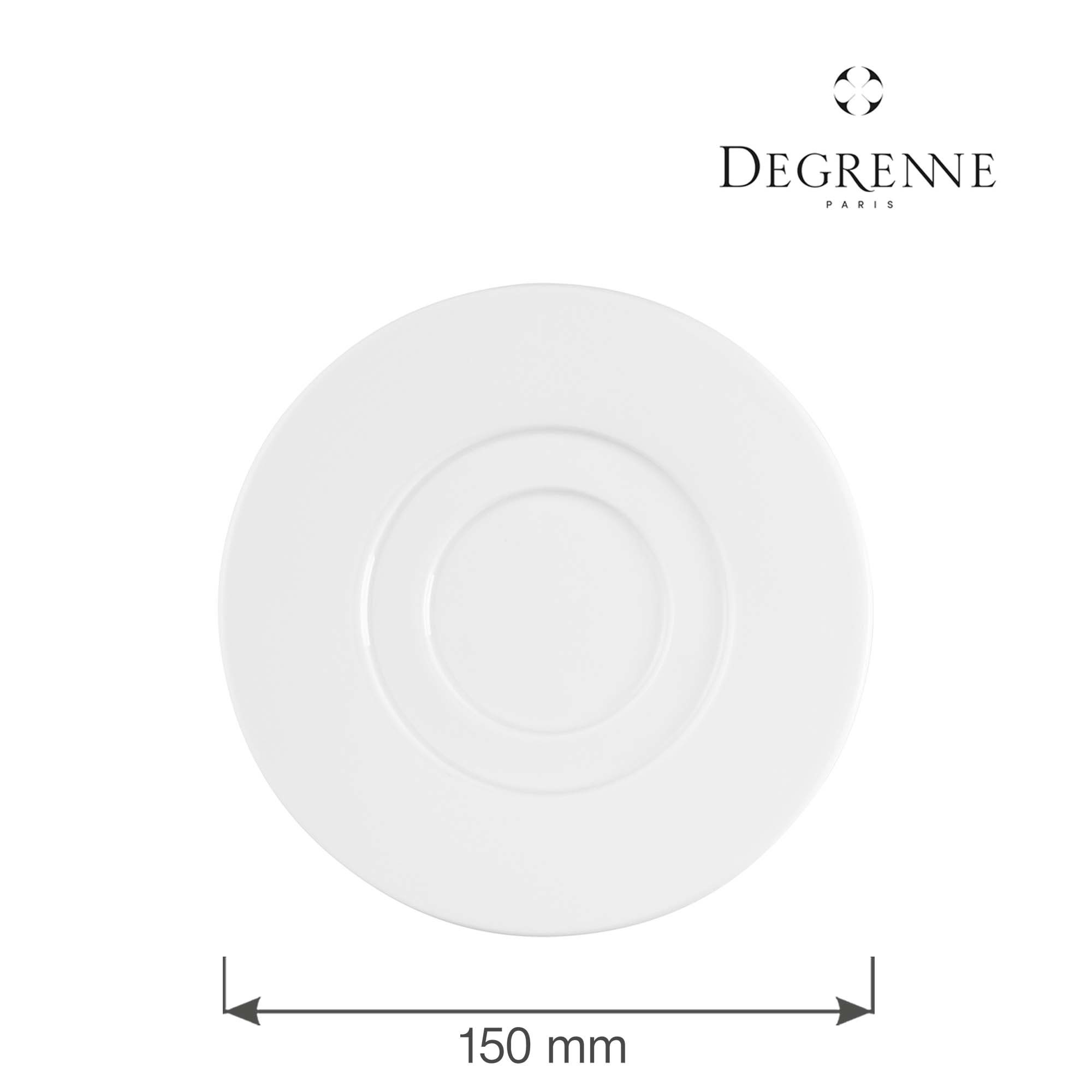 Porcelánová podšálka Empileo Cafeterie Blanc, 150 mm, 1 ks