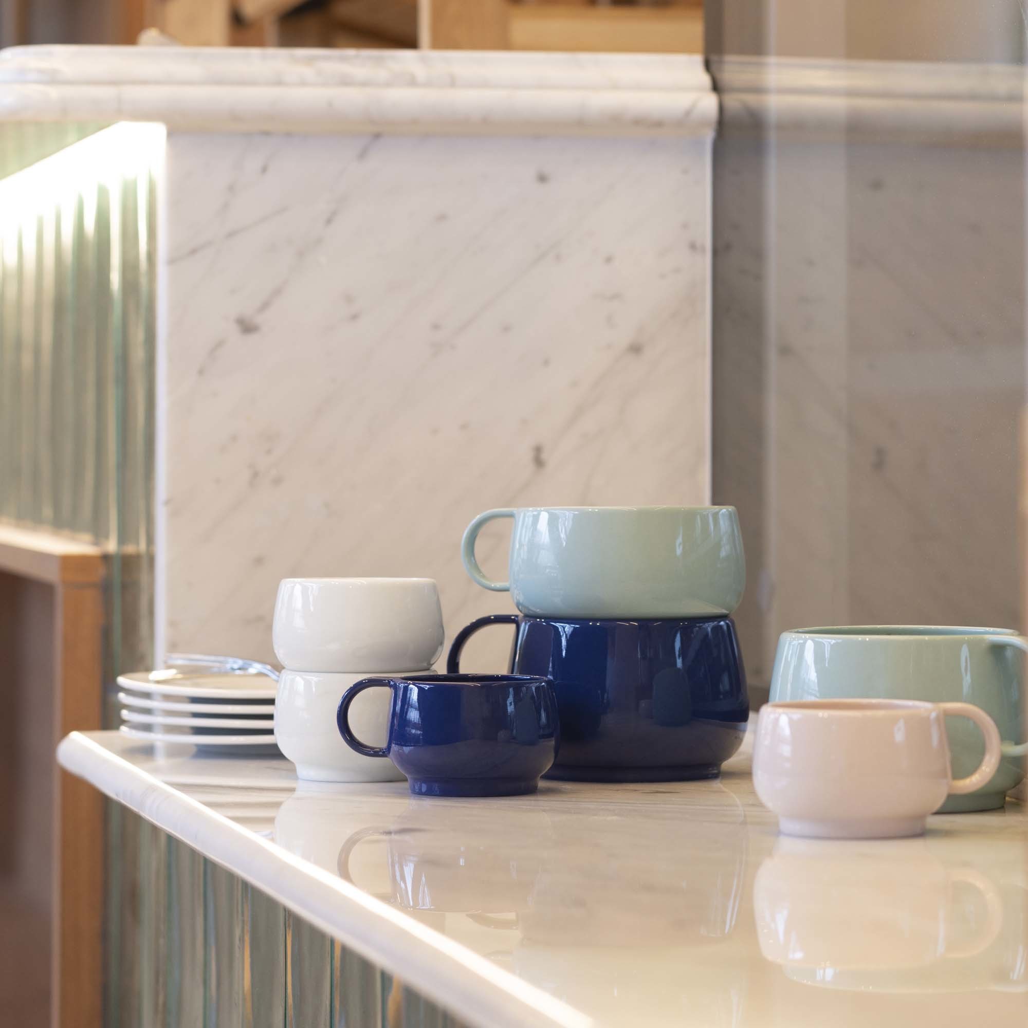 Porcelánová podšálka Empileo Cafeterie Blanc, 150 mm, 1 ks – Obrázok 4