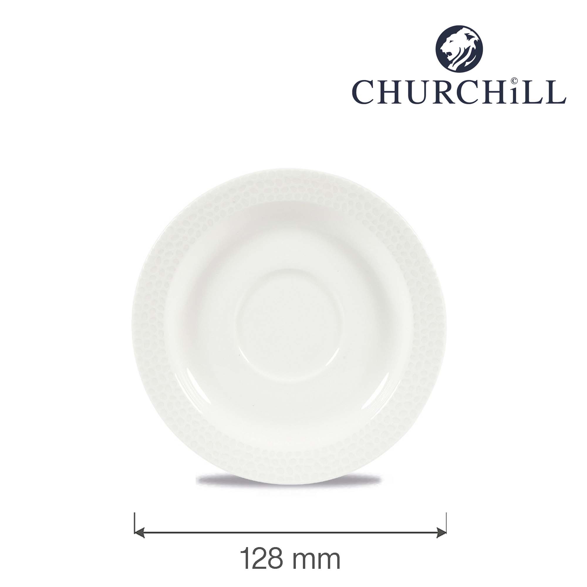 Porcelánová podšálka na espresso Isla, 128 mm, 1 ks
