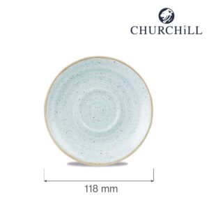 Drobná podšálka na espresso Stonecast Duck Egg Blue, 118 mm, 1 ks