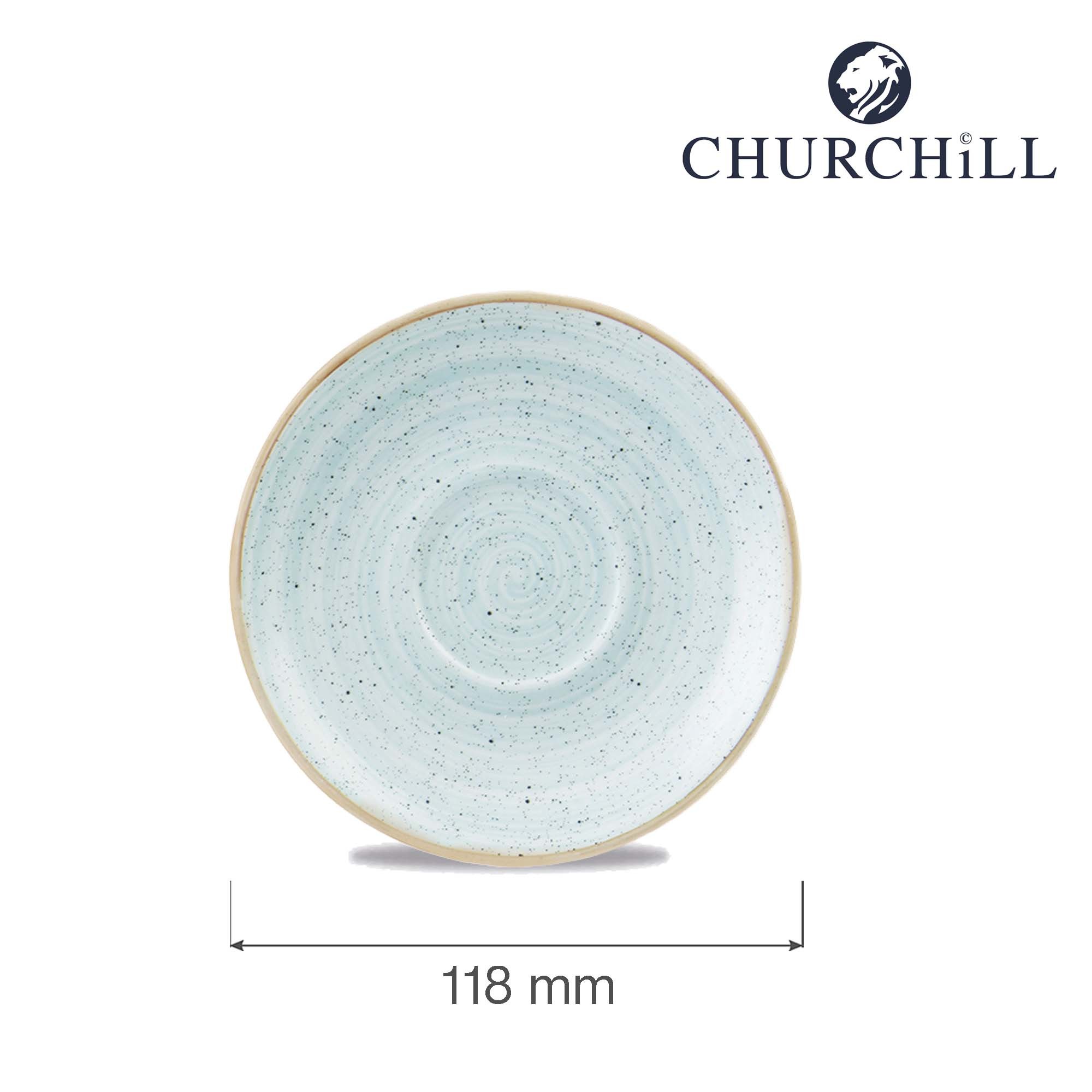 Drobná podšálka na espresso Stonecast Duck Egg Blue, 118 mm, 1 ks