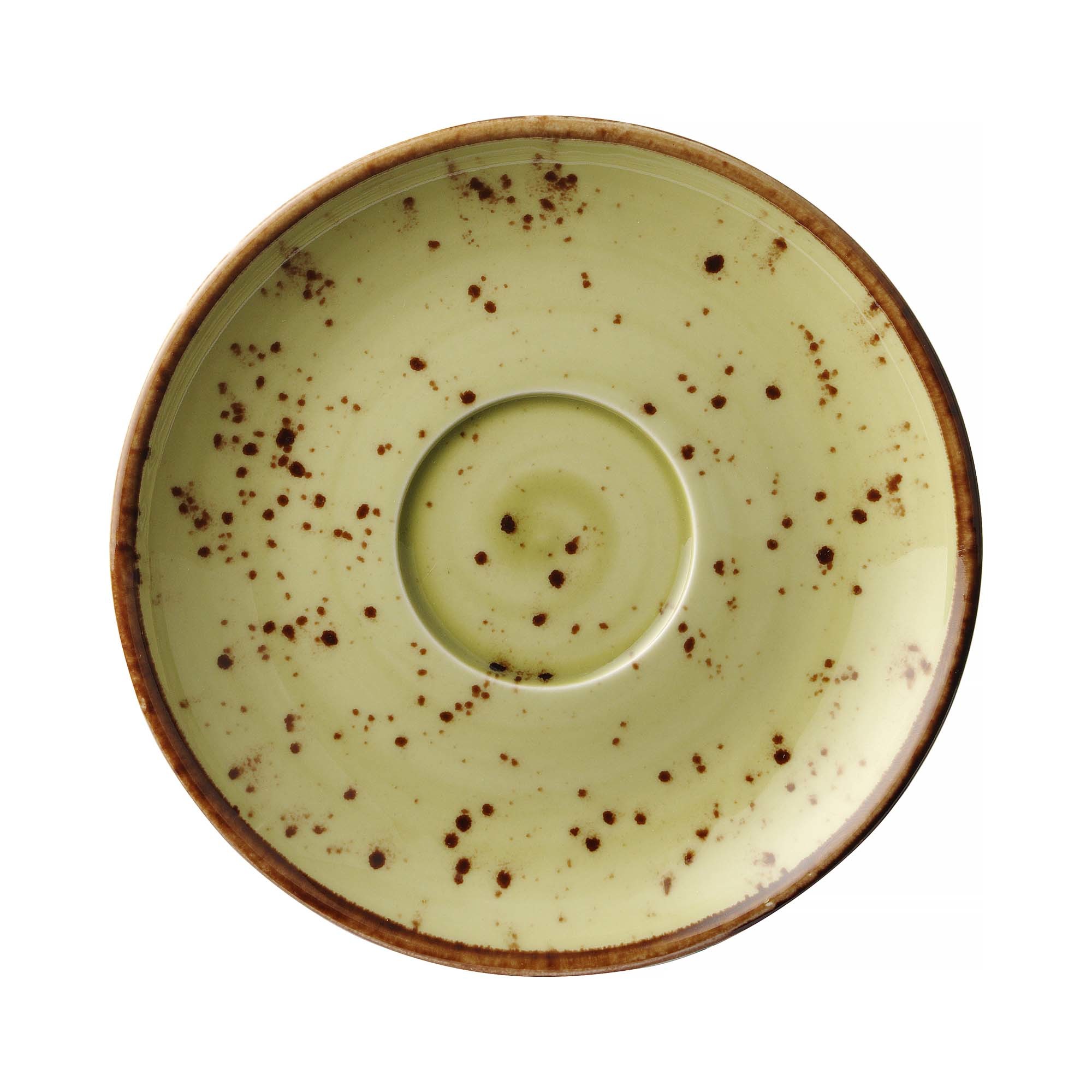 Klasická kávová podšálka Olive, 140 mm – Obrázok 2