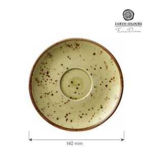Klasická kávová podšálka Olive, 140 mm