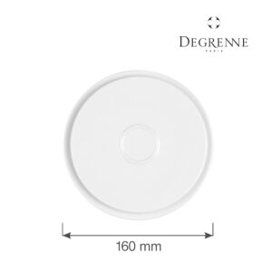 Porcelánová podšálka Salam The Blanc, 160 mm, 1 ks