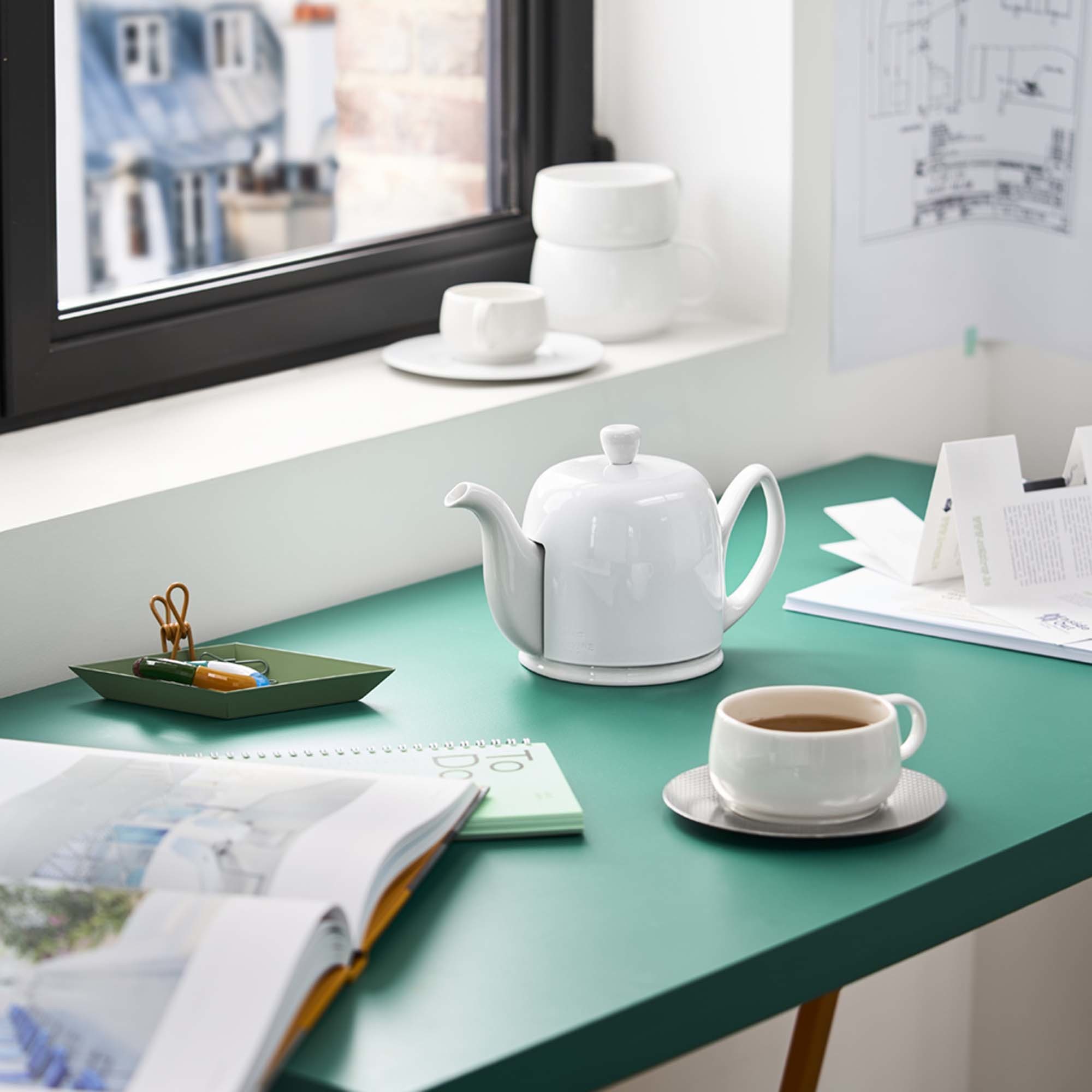 Porcelánová podšálka Salam The Blanc, 180 mm, 1 ks – Obrázok 3
