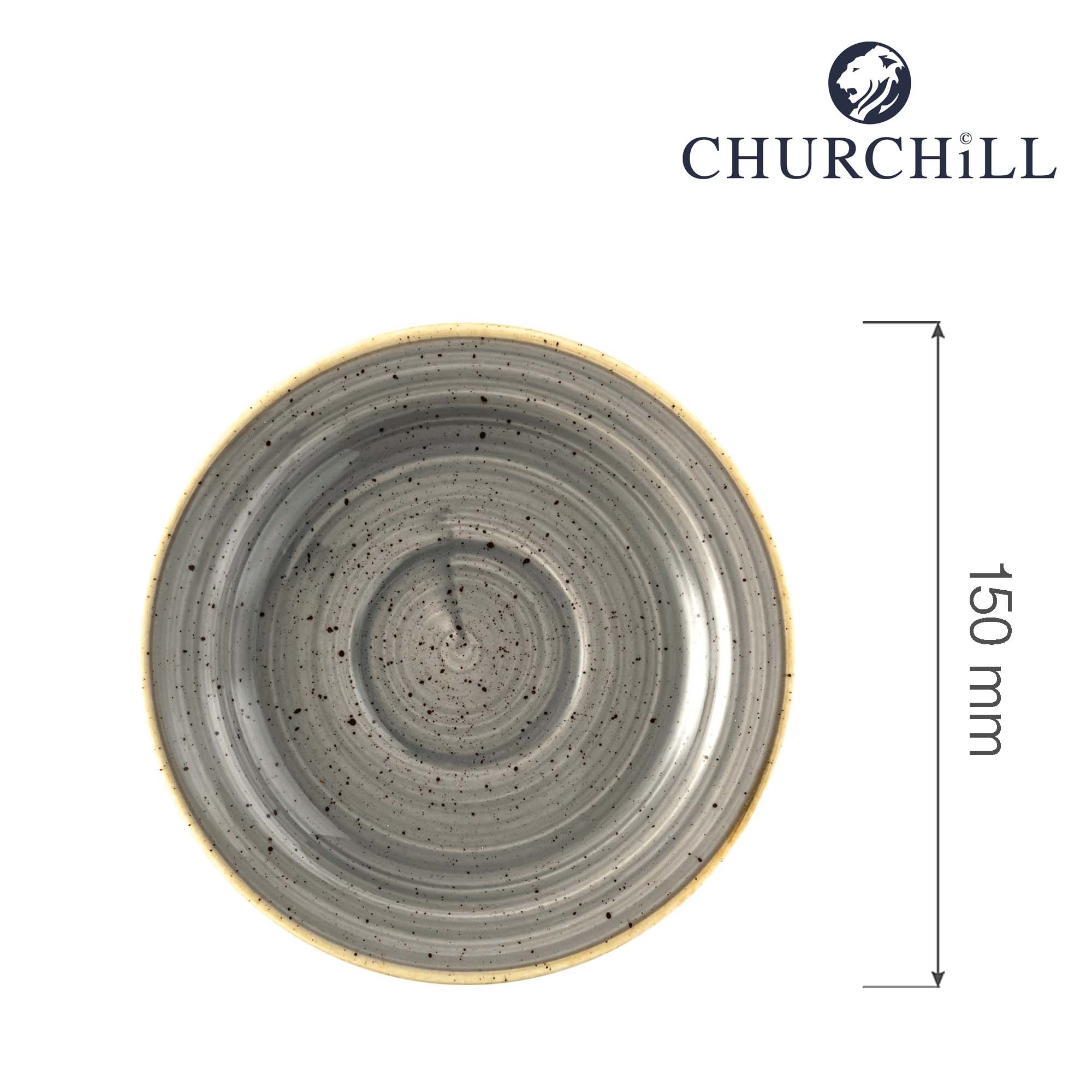 Kávová podšálka Stonecast Grey, 150 mm, 1 ks