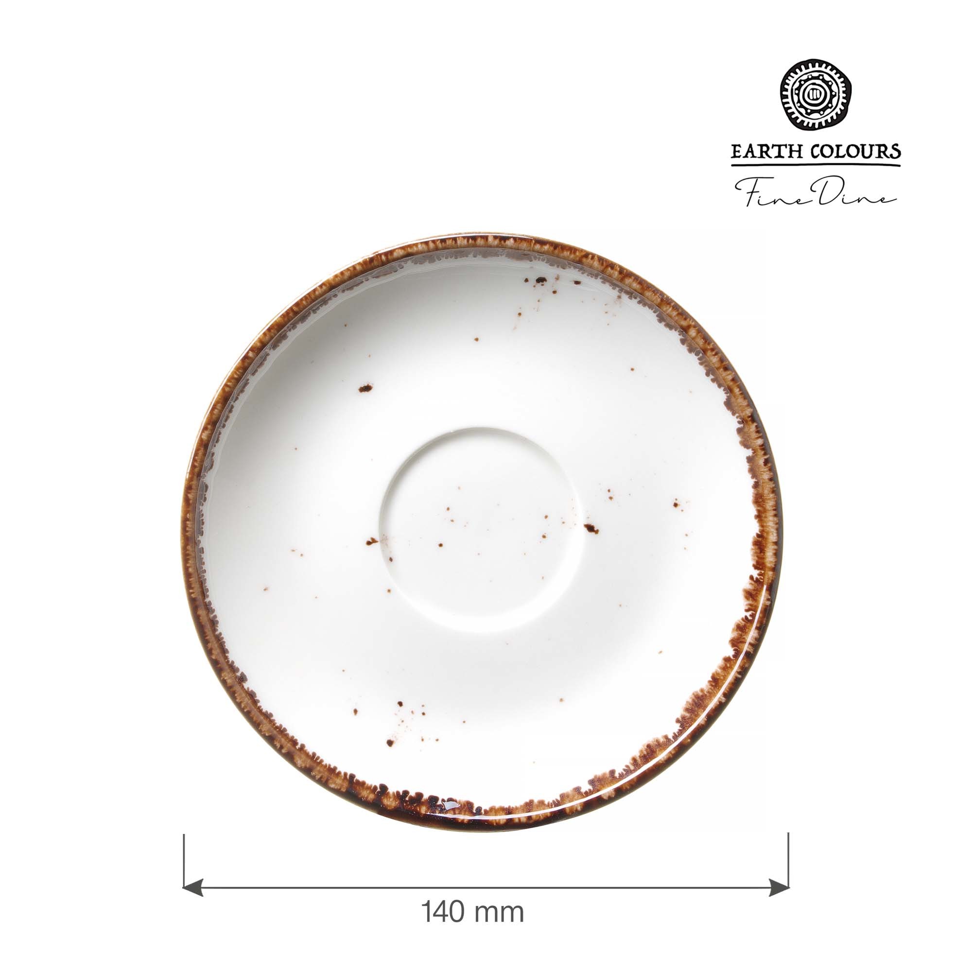 Klasická kávová podšálka Vanilla, 140 mm