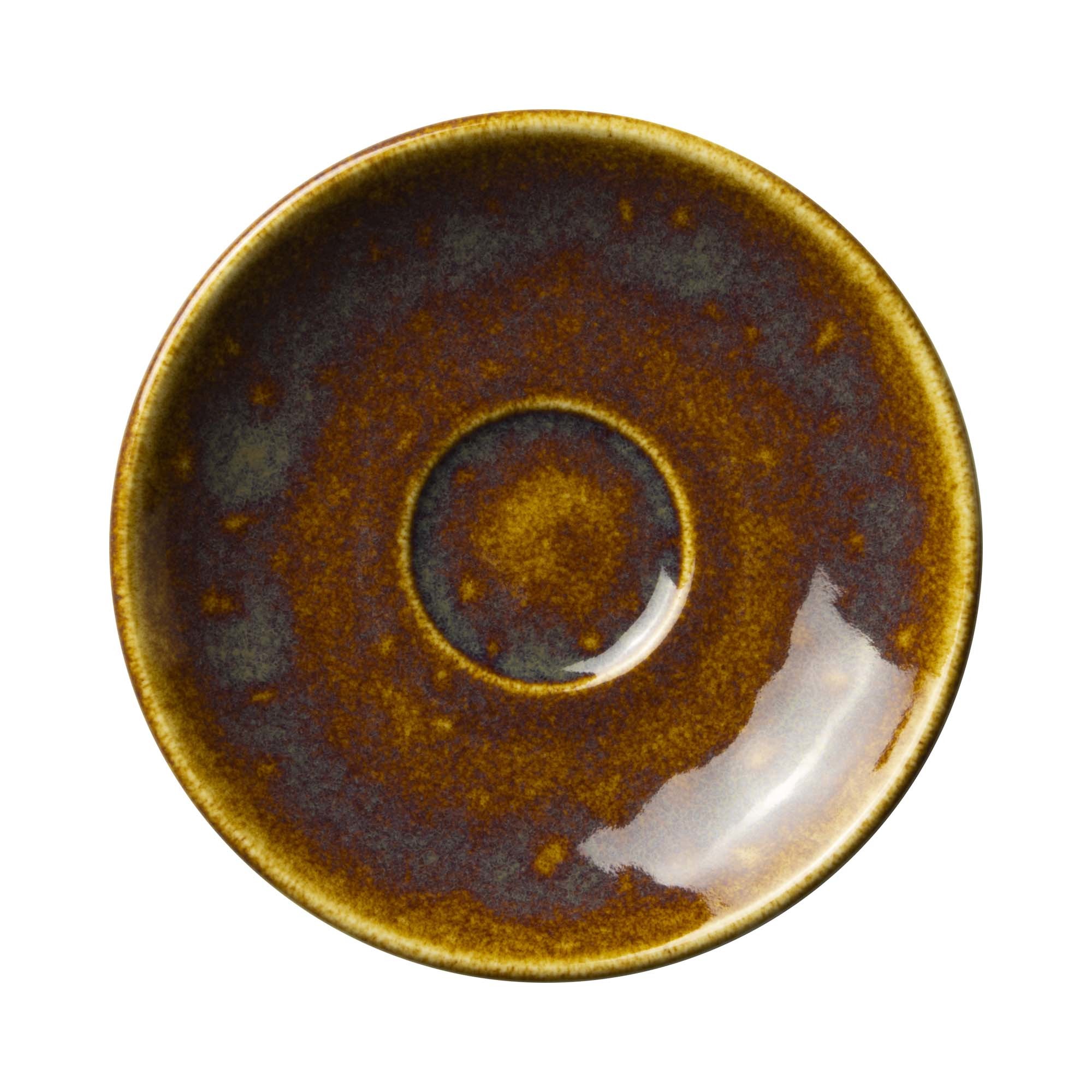Porcelánová podšálka Vesuvius Amber, 125 mm, 1 ks