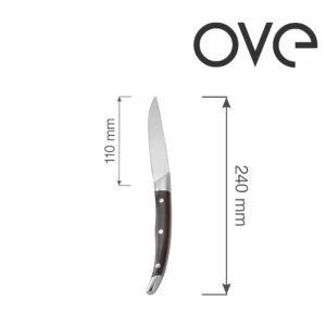 Steakový nôž, OVE, 240 mm, sada 6 ks