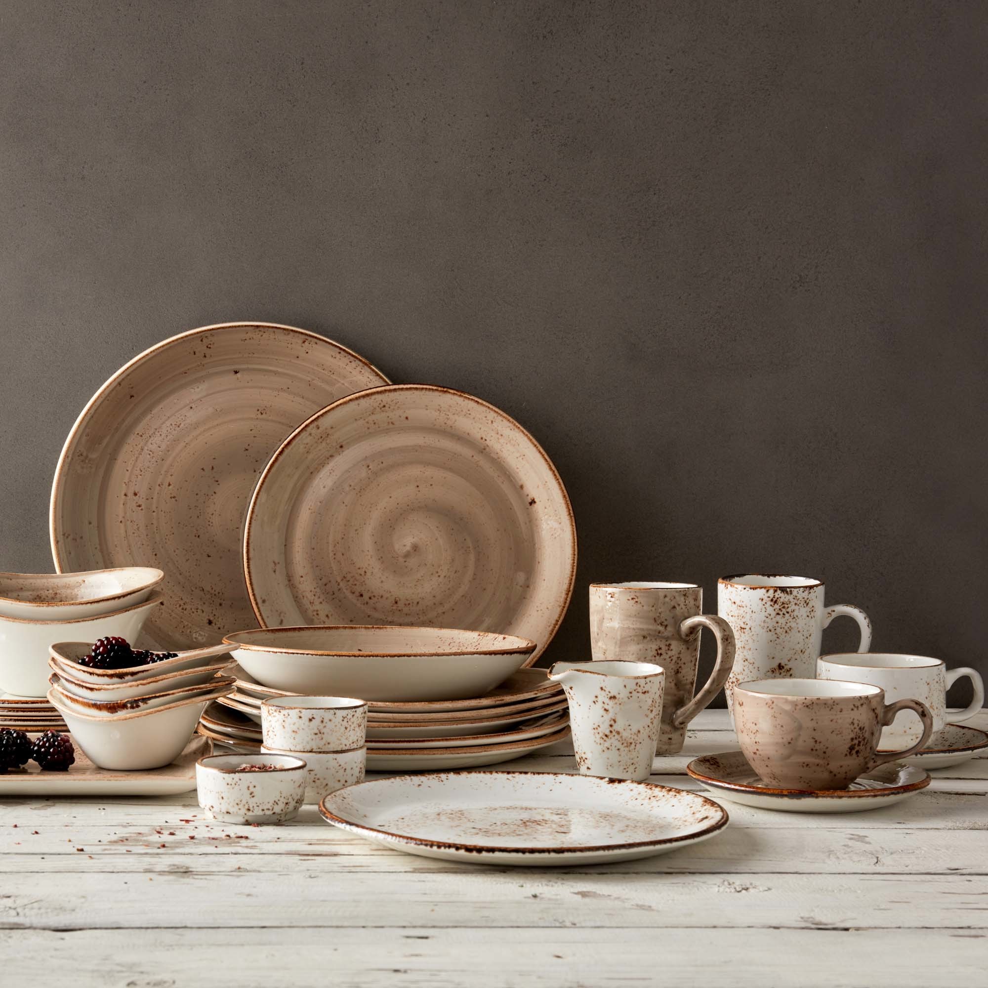 Porcelánový tanier plytký Craft Porcini, 202 mm, 1 ks – Obrázok 4