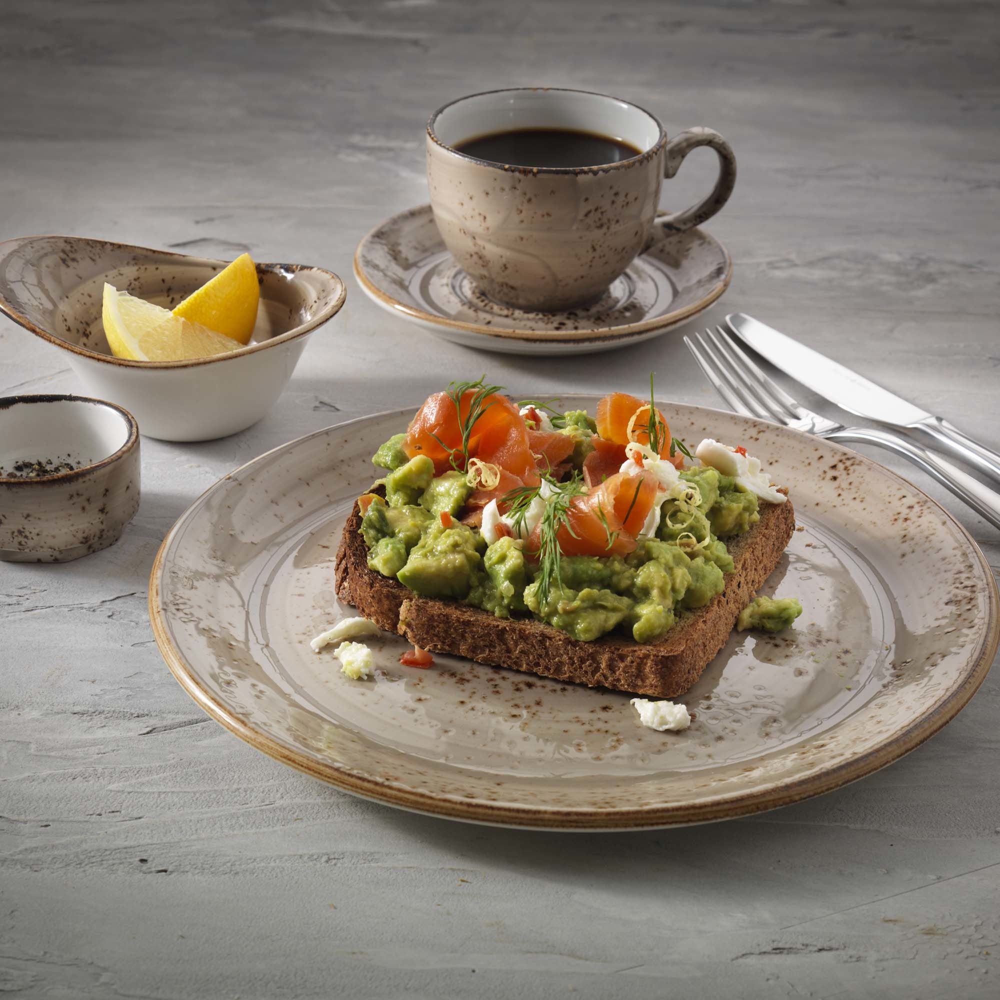 Porcelánový tanier plytký Craft Porcini, 202 mm, 1 ks – Obrázok 5