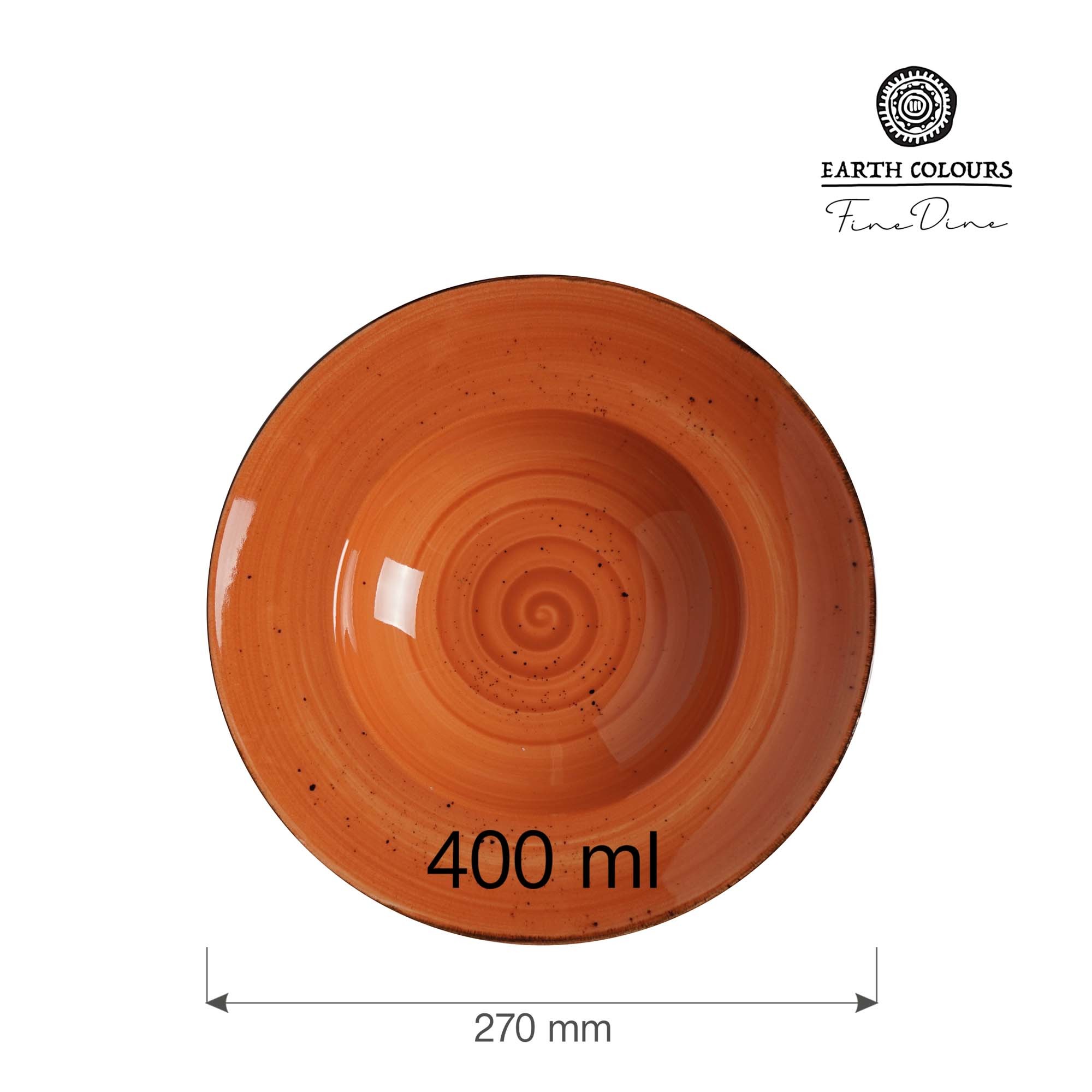 Tradičný tanier na pastu Dahlia, 270 mm, 400 ml