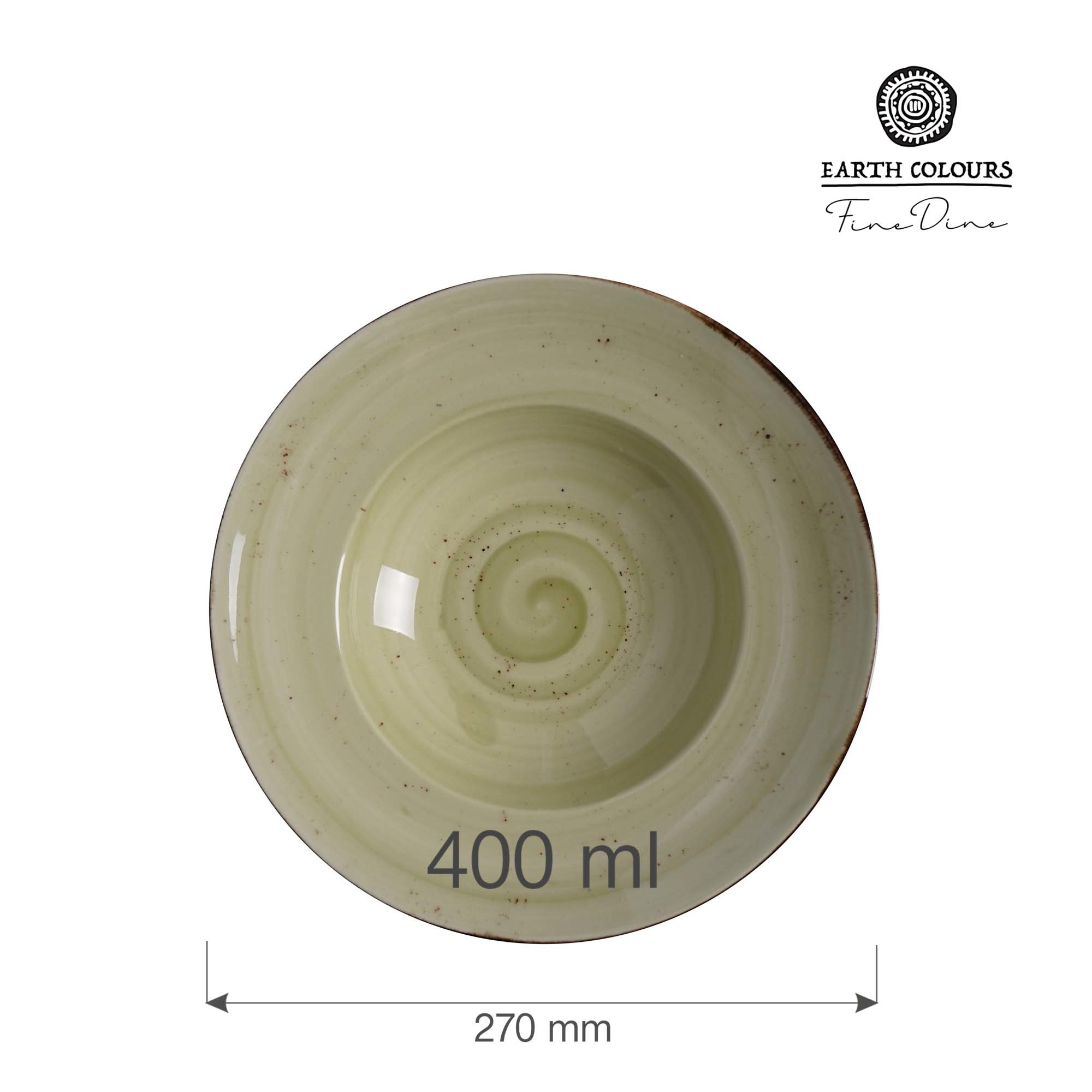 Tradičný tanier na pastu Olive, 270 mm, 400 ml