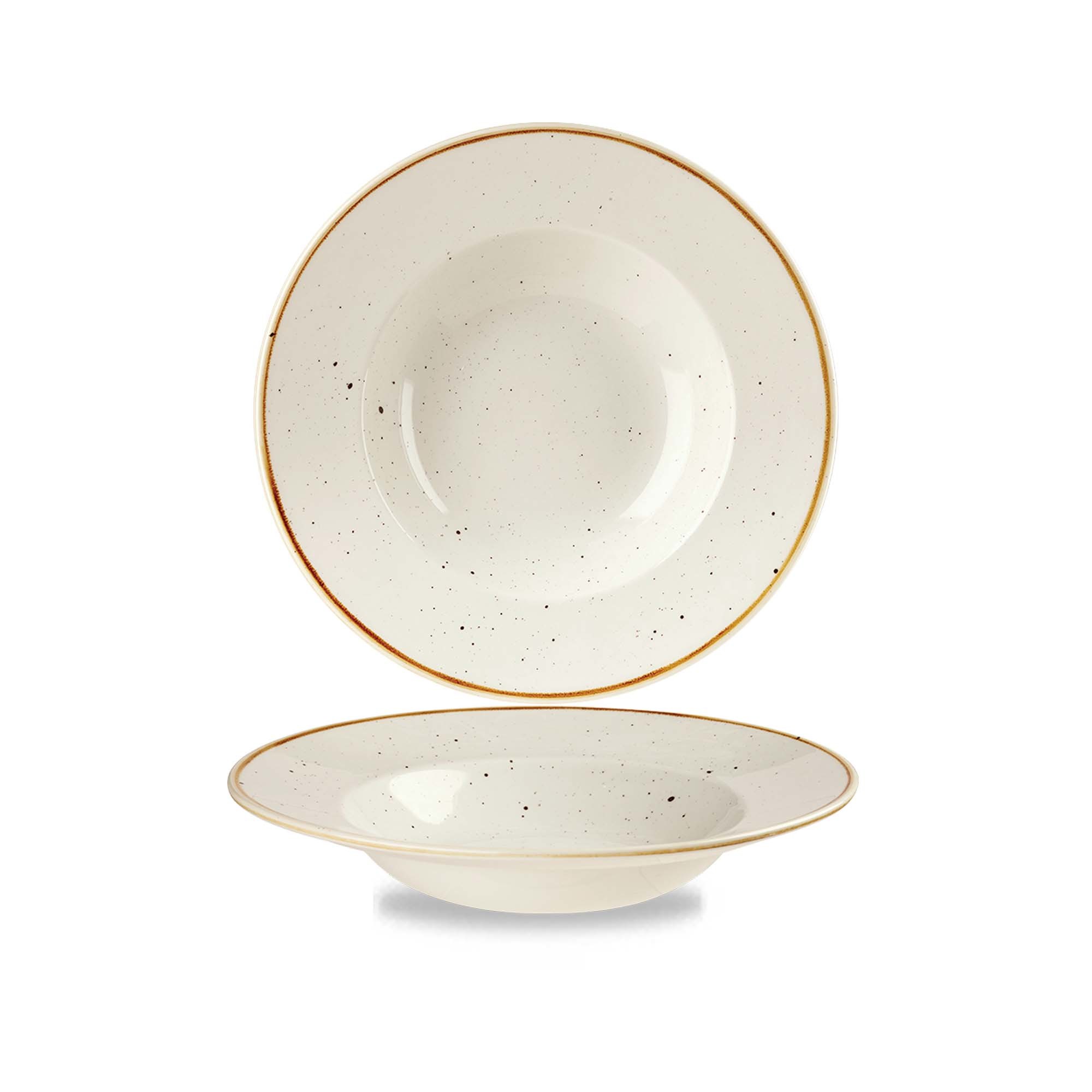 Porcelánový tanier na cestoviny Stonecast Barley White, 280 mm, 1 ks – Obrázok 2