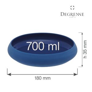 Porcelánový hlboký tanier Cocottes Bleu, 180 mm, 1 ks