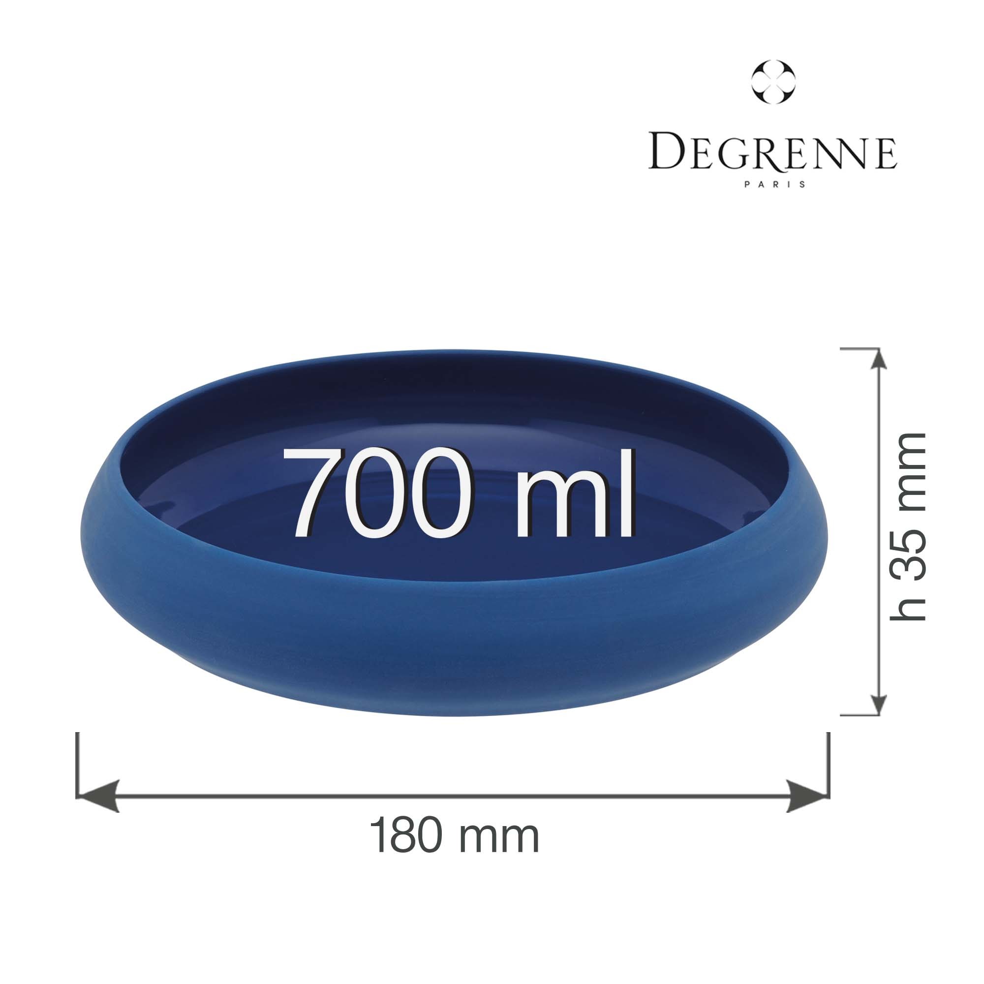 Porcelánový hlboký tanier Cocottes Bleu, 180 mm, 1 ks