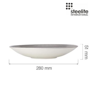 Porcelánový tanier hlboký Willow Mist, 280 mm, 1 ks