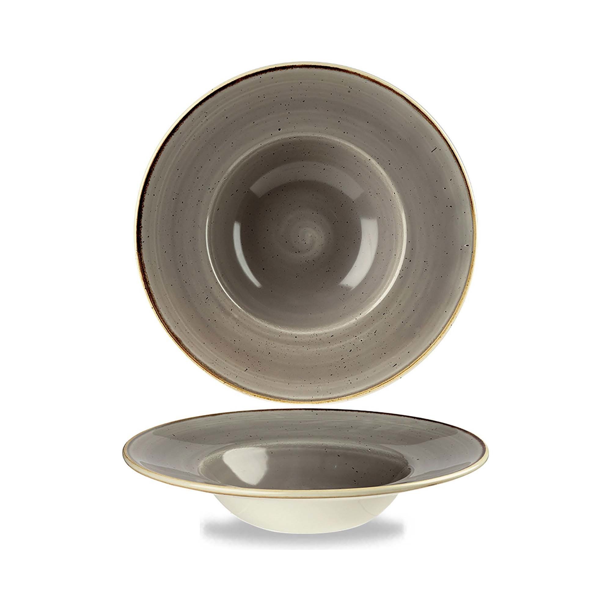 Široký hlboký tanier Stonecast Peppercorn Grey, 240 mm, 1 ks – Obrázok 2