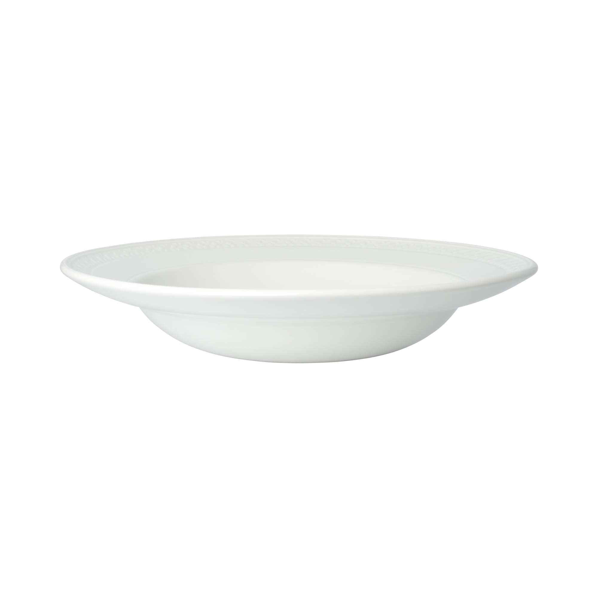 Porcelánový hlboký tanier s okrajom Bead Rimmed, 285 mm, 1 ks