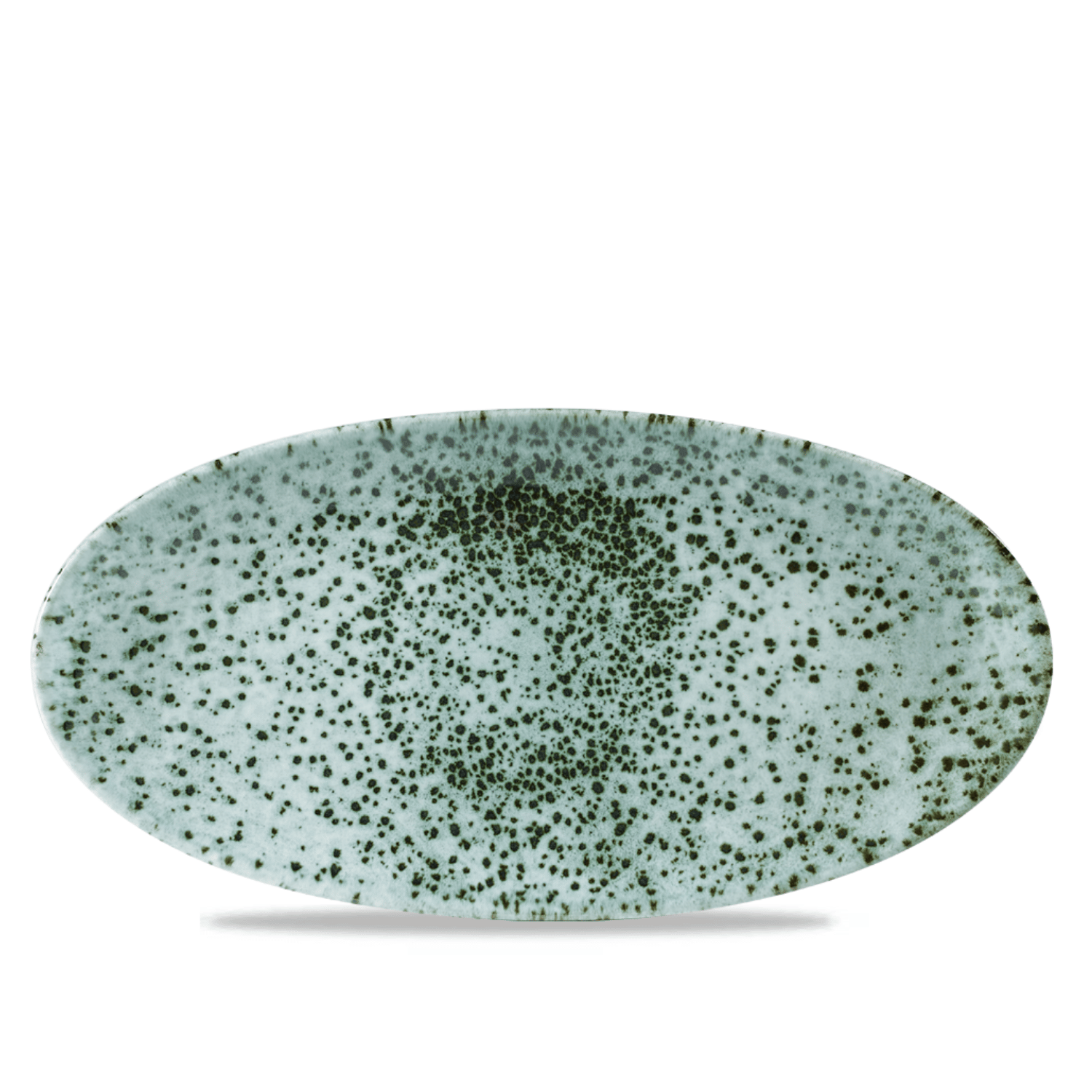 Oválny servírovací tanier Mineral Green, 347 x 173 mm, 1 ks