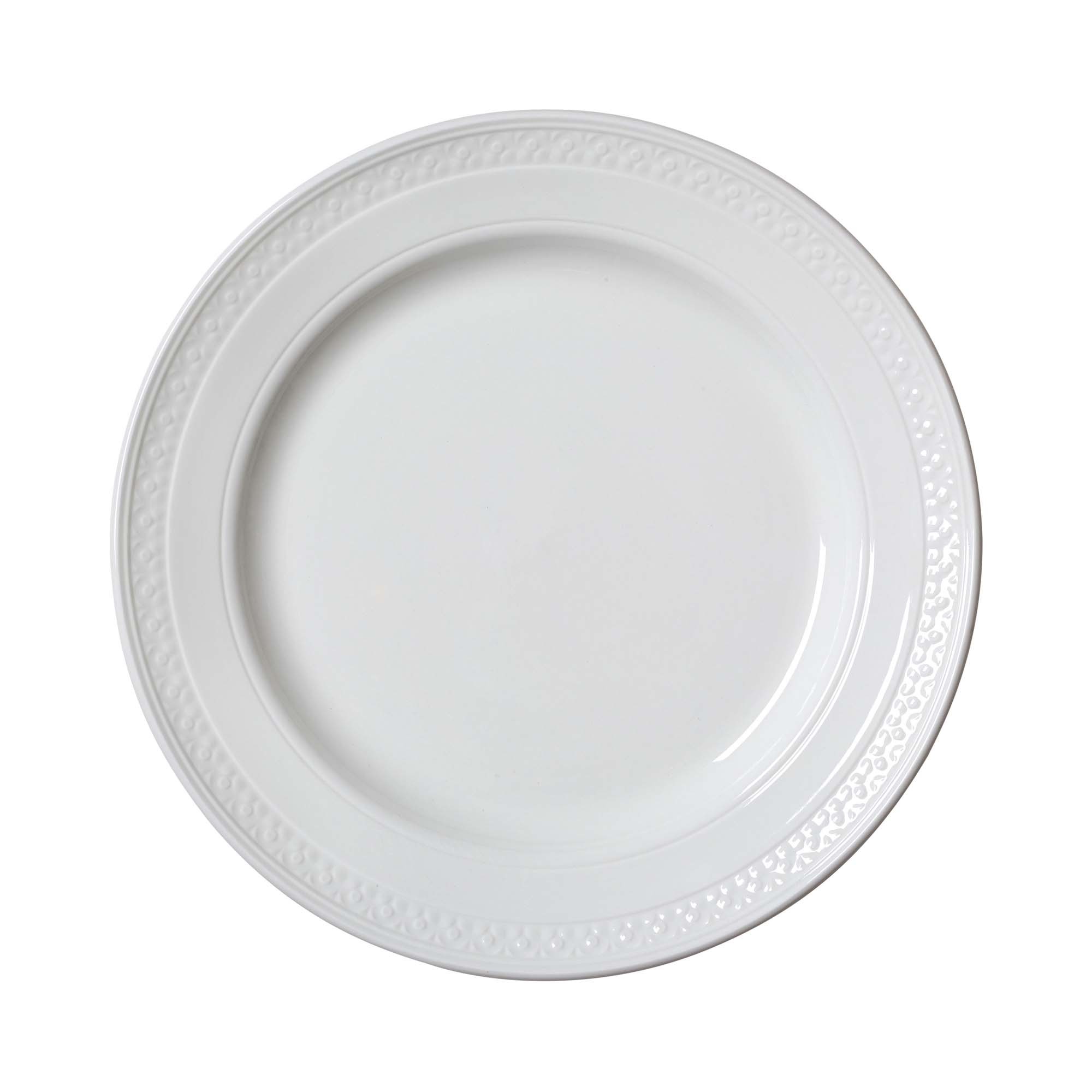 Porcelánový jedálenský tanier plytký Bead, 165 mm, 1 ks – Obrázok 2