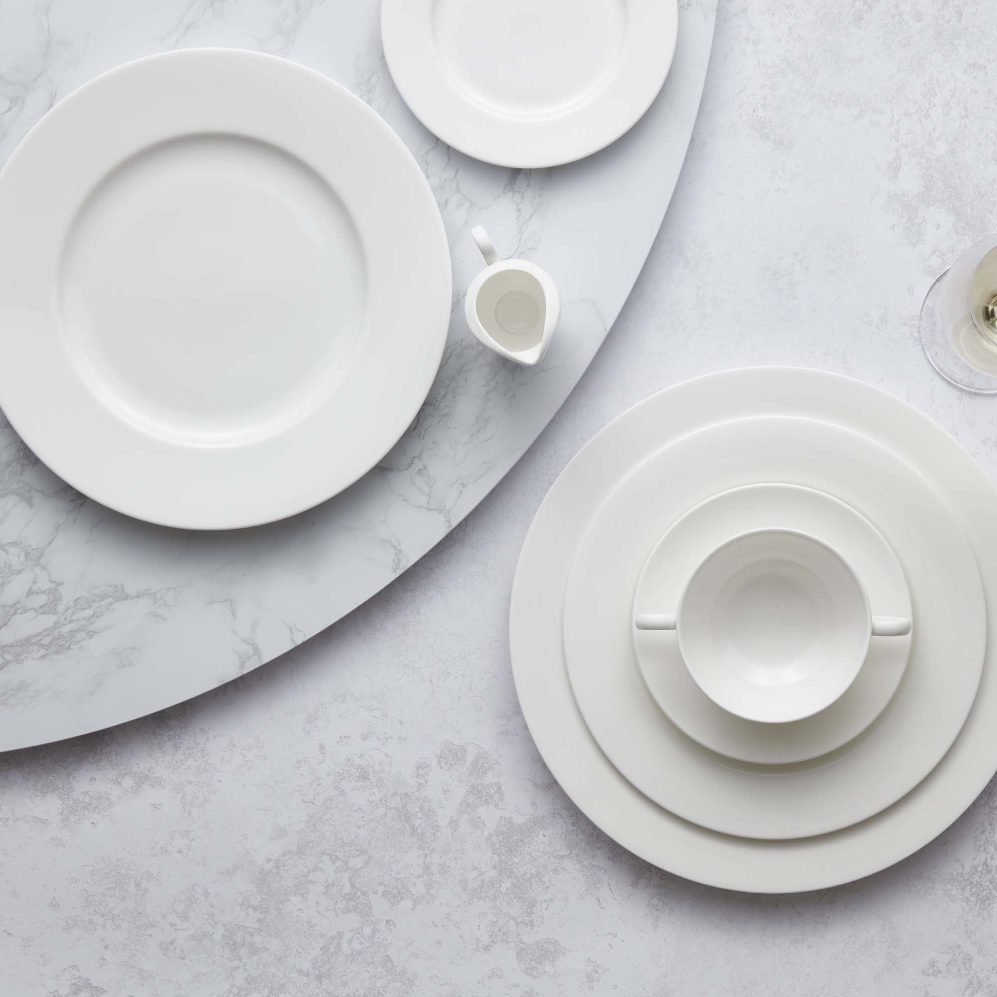 Porcelánový tanier plytký Classic White, 168 mm, 1 ks – Obrázok 4