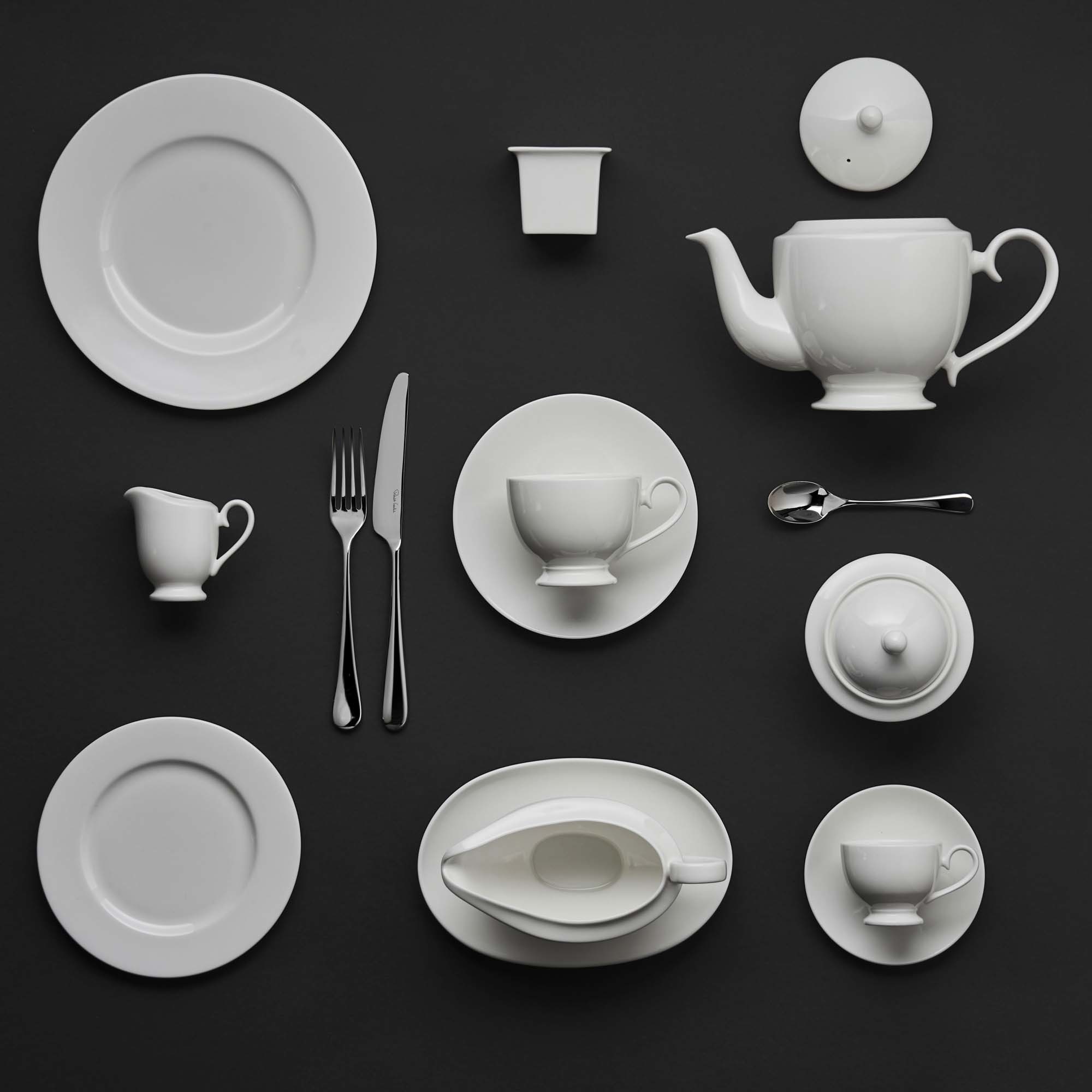Porcelánový tanier plytký Classic White, 275 mm, 1 ks – Obrázok 4