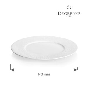 Porcelánový jedálenský tanier plytký Kolekcia L Couture, 140 mm, 1 ks