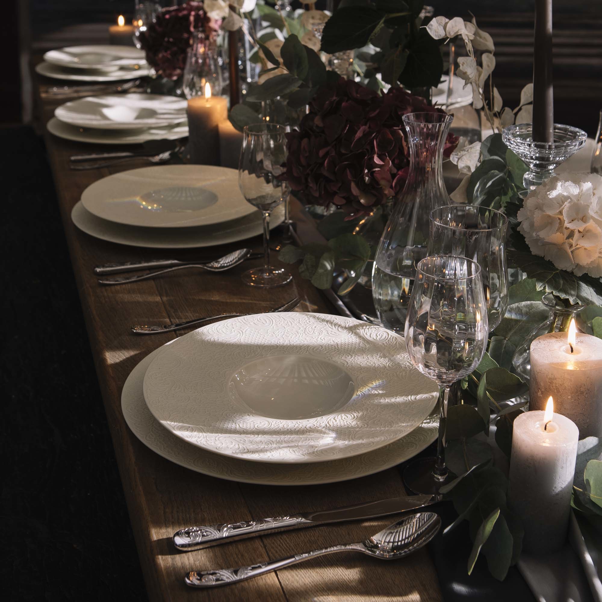 Porcelánový jedálenský tanier plytký Kolekcia L Couture, 140 mm, 1 ks – Obrázok 3