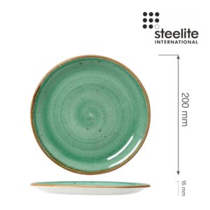 Porcelánový tanier coupe plytký Craft Aqua, 200 mm, 1 ks