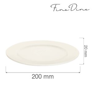Klasický plytký tanier Crema — 200 mm