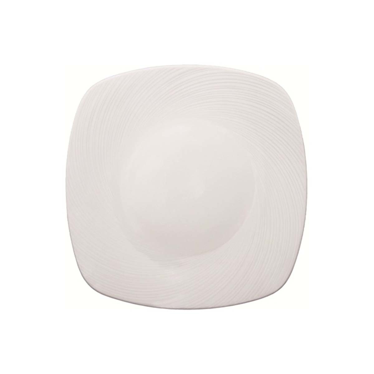 Porcelánový tanier plytký štvorcový Spyro, 280 mm, 1 ks