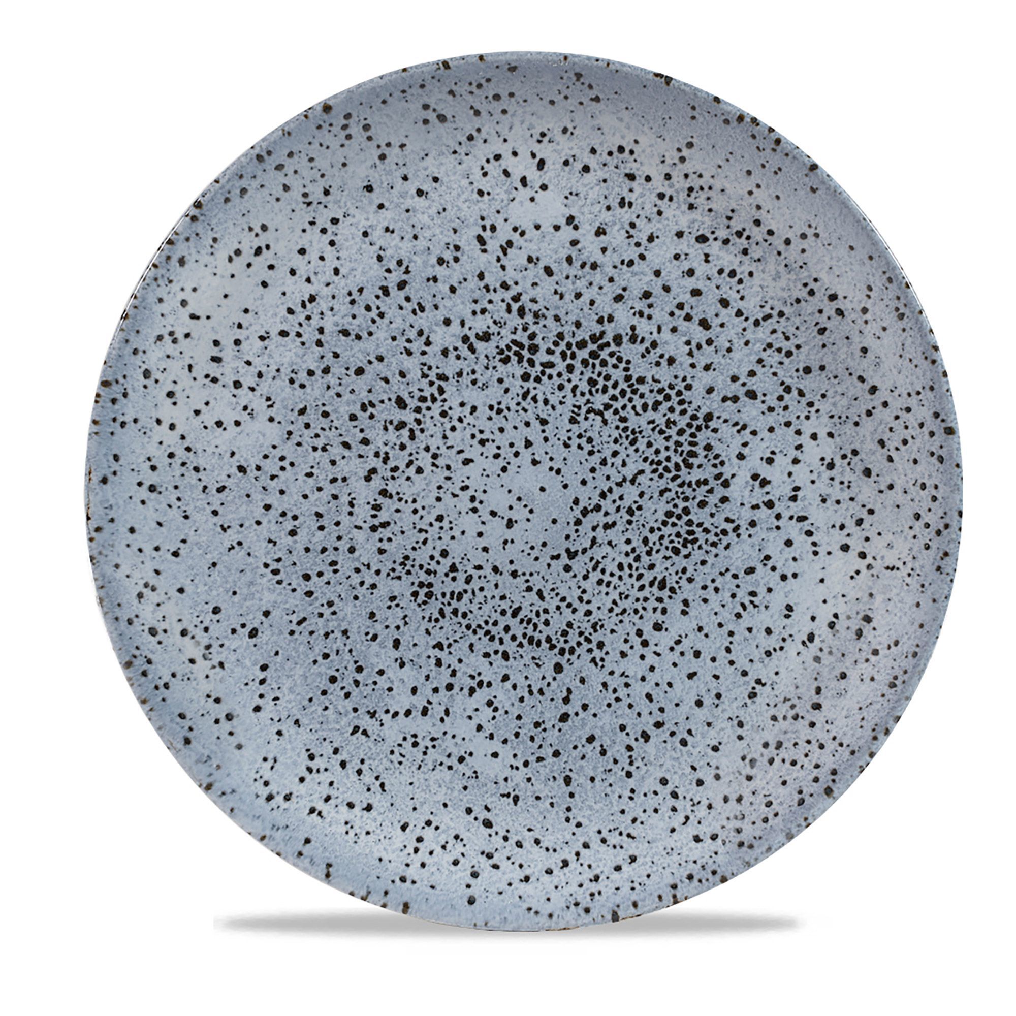 Široký jedálenský tanier Mineral Blue, 288 mm