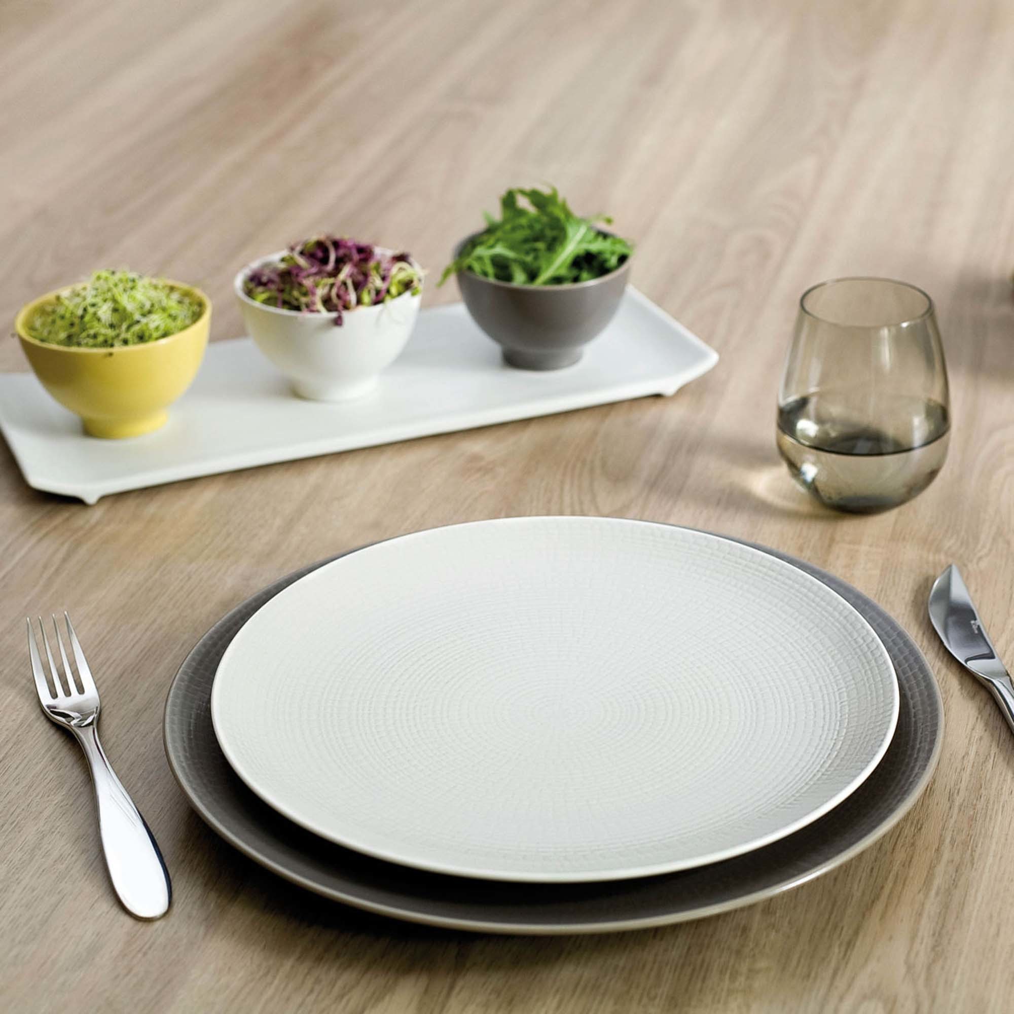 Porcelánový jedálenský tanier plytký Modulo Nature, 280 mm, 1 ks – Obrázok 3