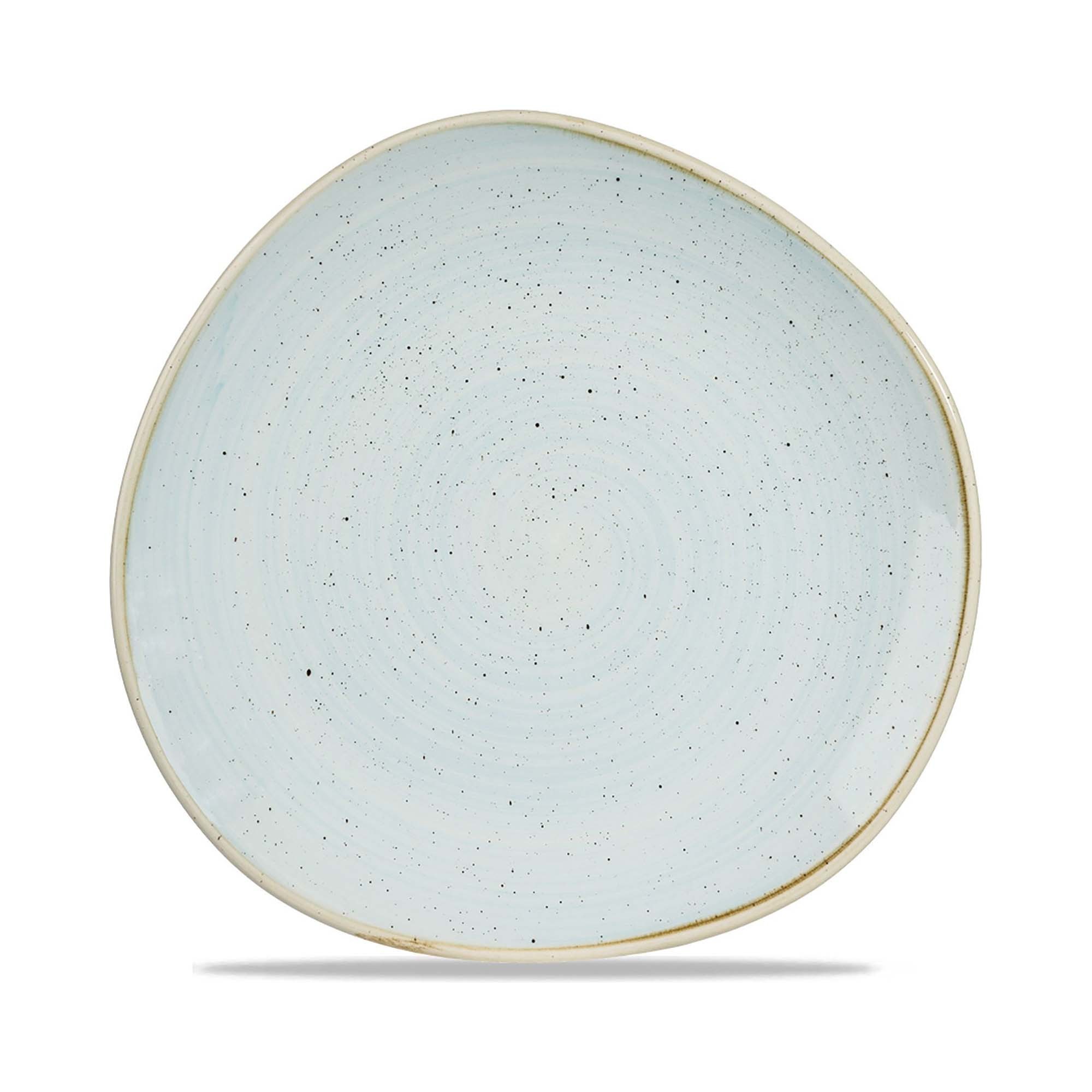 Jedálenský tanier v prírodnom tvare Stonecast Duck Egg Blue, 210 mm, 1 ks – Obrázok 4
