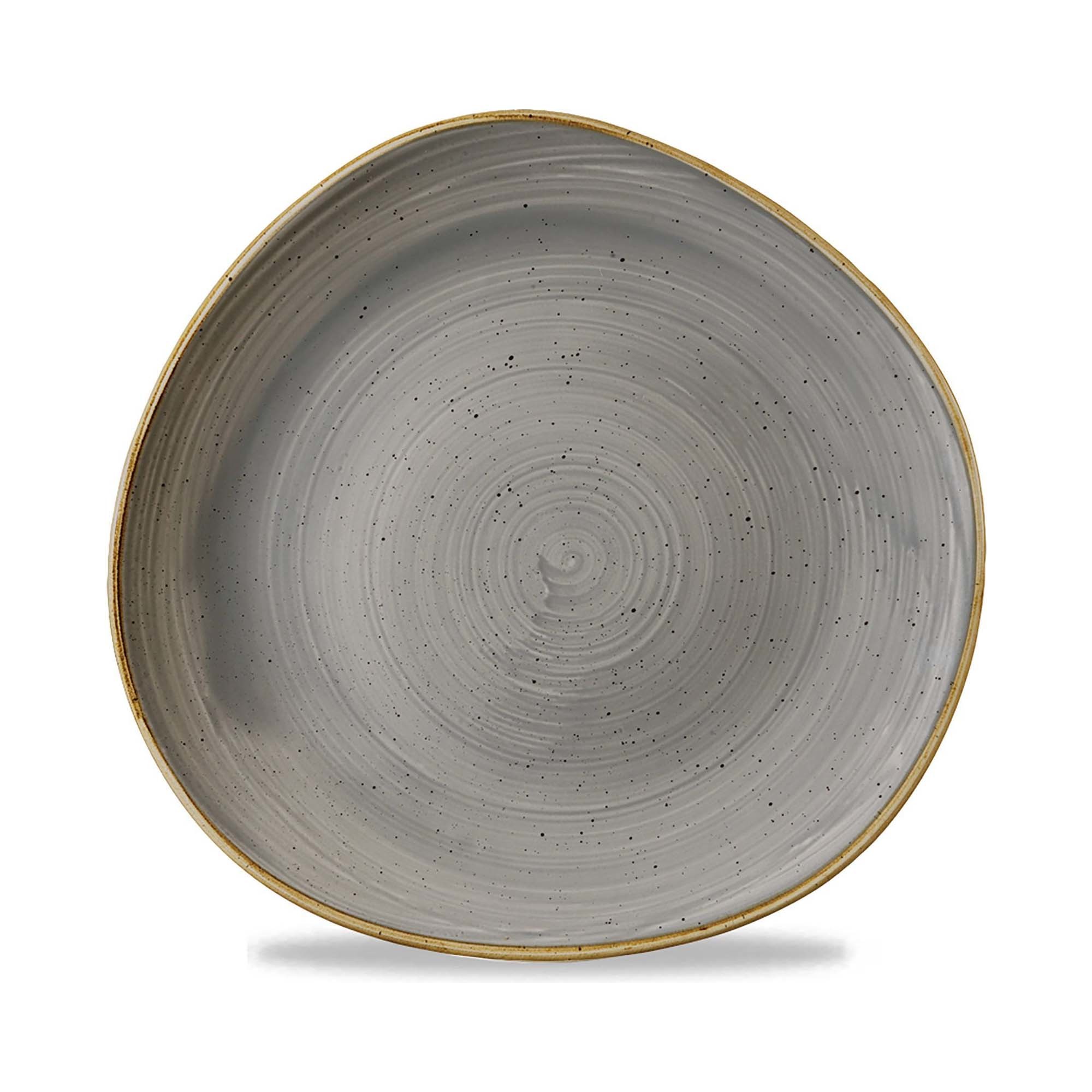 Jedálenský tanier v prírodnom tvare Stonecast Peppercorn Grey, 286 mm, 1 ks – Obrázok 2