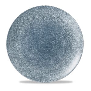 Plytký jedálenský tanier Raku Topaz Blue, 217 mm, 1 ks