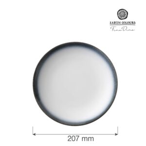 Klasický plytký tanier Silk — 207 mm