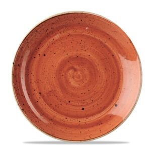 Plytký jedálenský tanier Stonecast Spiced Orange, 288 mm, 1 ks