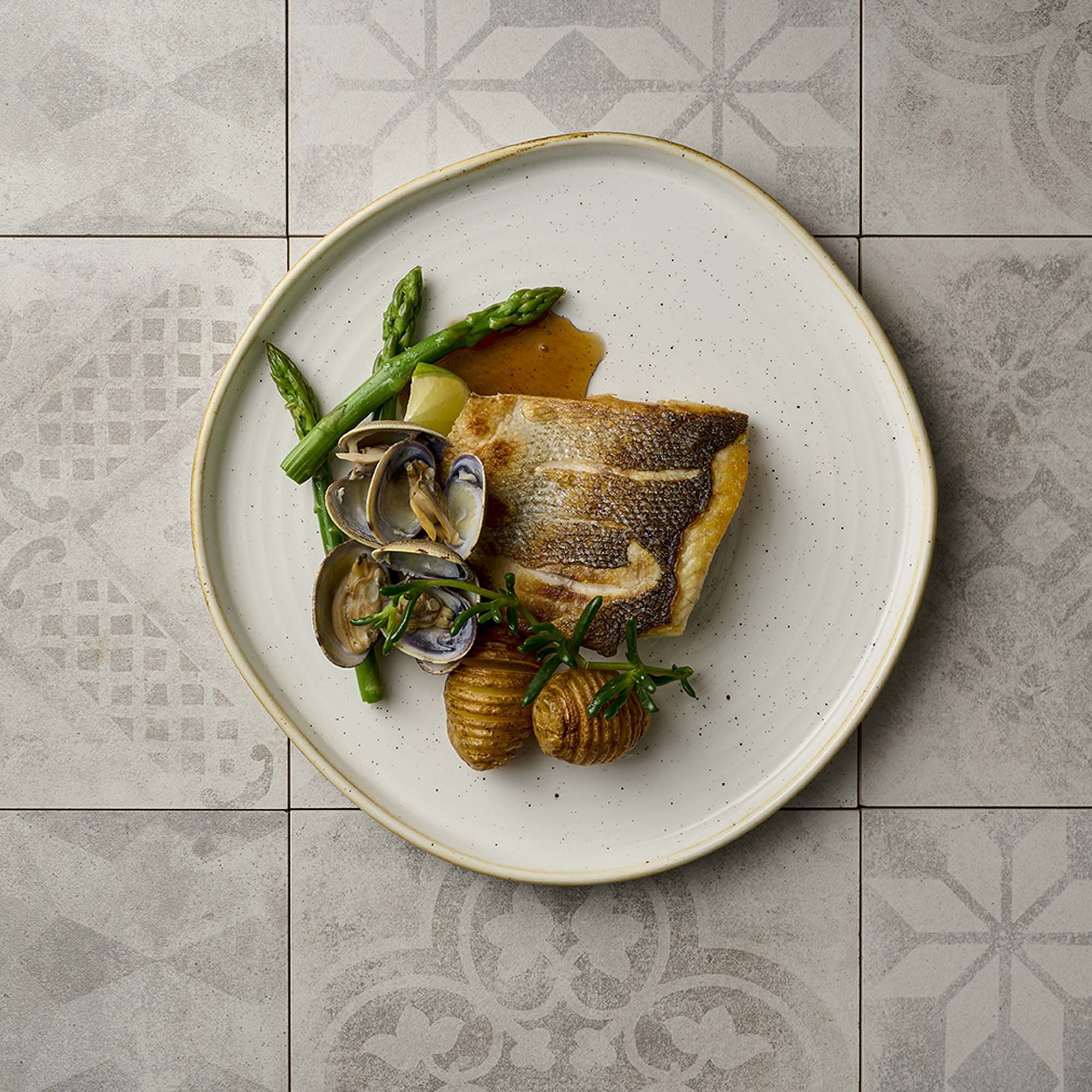 Porcelánový tanier s okrajom Stonecast Barley White, 210 mm, 1 ks – Obrázok 4