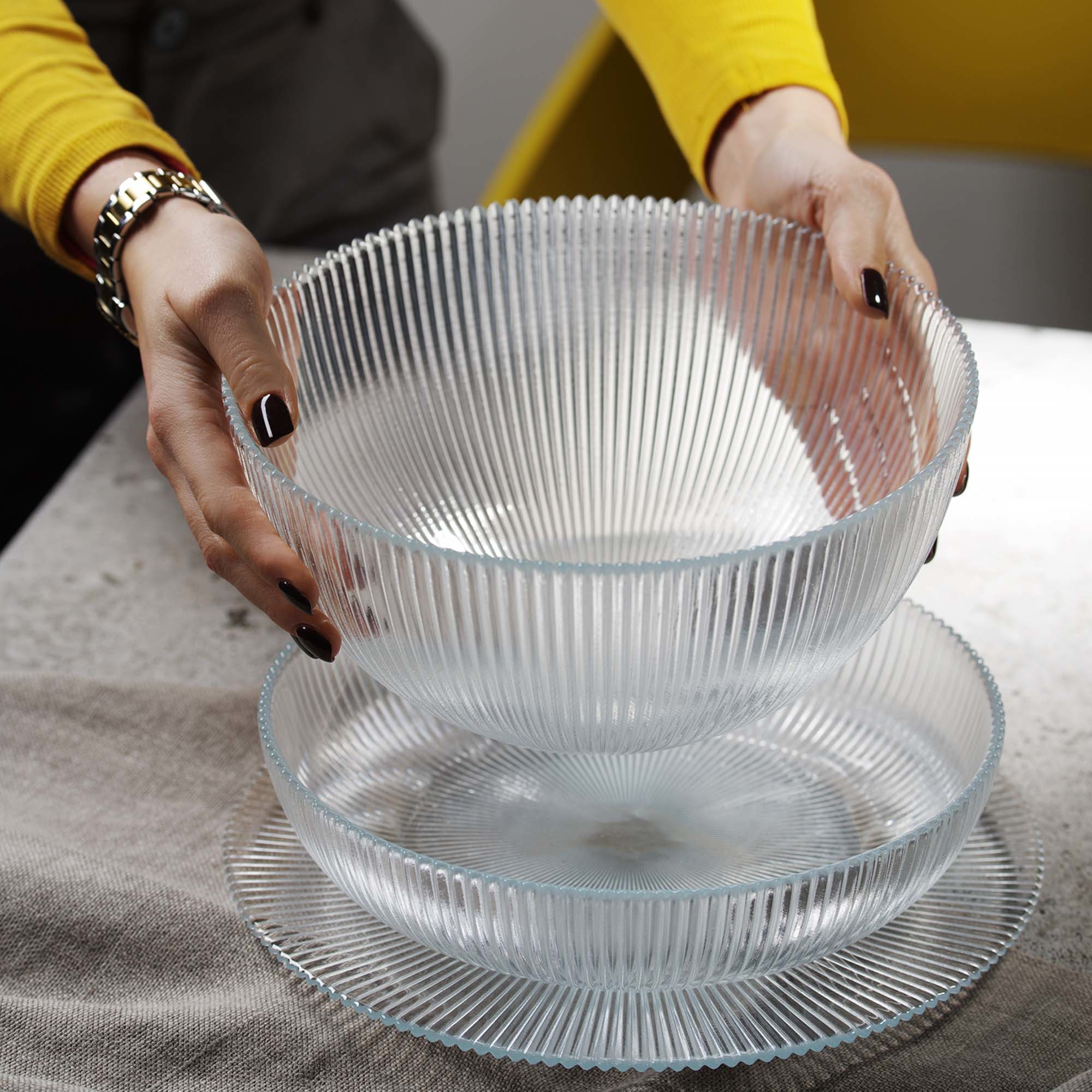Porcelánový prezentačný tanier Vibe, 330 mm, 1 ks – Obrázok 4