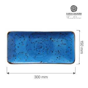 Obdĺžnikový prezentačný tanier Iris, 300 x 150 mm, 1 ks