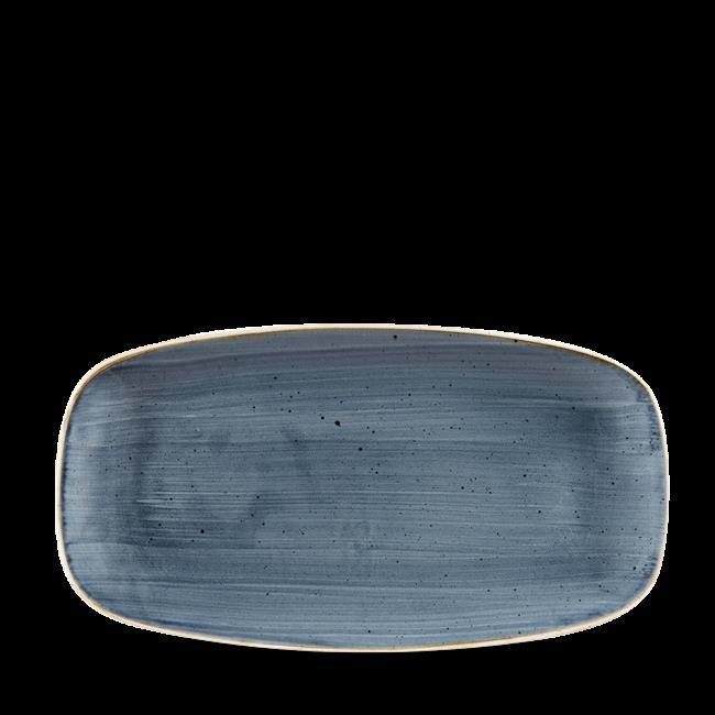 Podlhovastý servírovací tanier Stonecast Blueberry, 298 x 153 mm, 1 ks – Obrázok 2