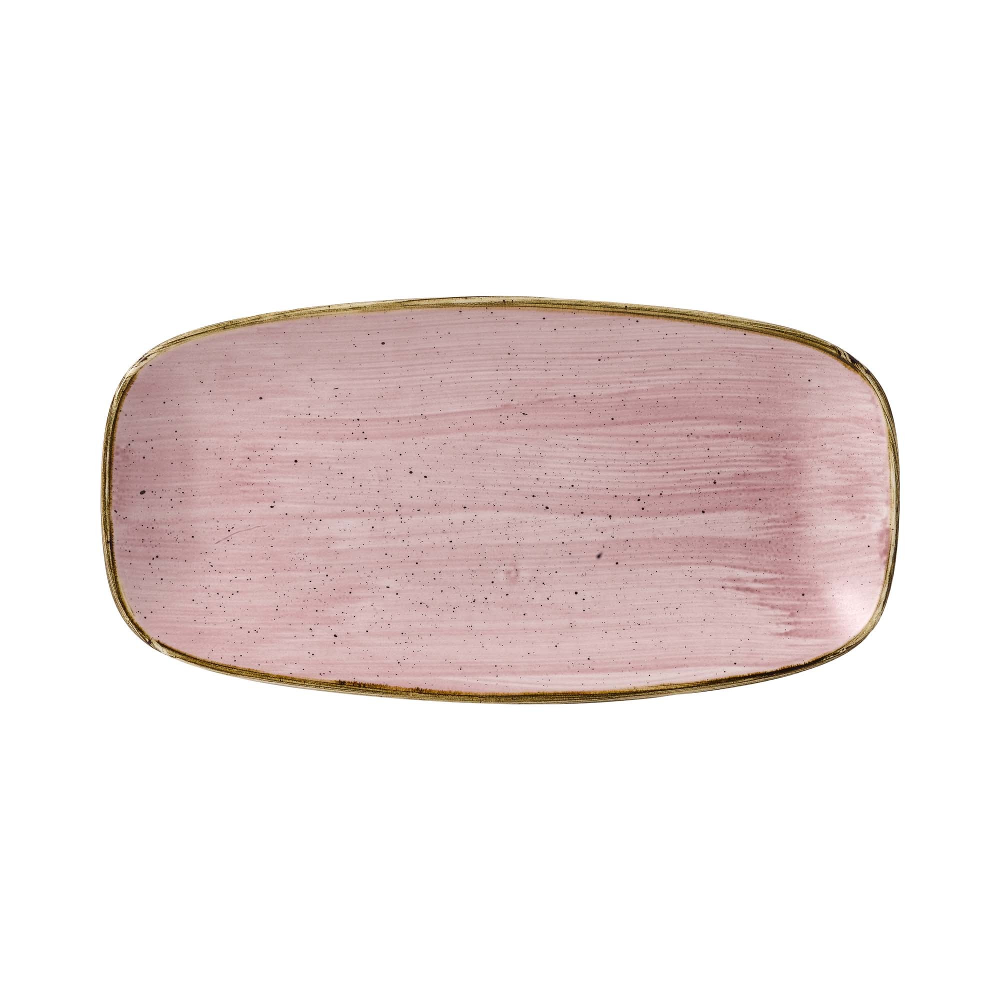 Obdĺžnikový servírovací tanier Stonecast Petal Pink, 298 x 153 mm, 1 ks – Obrázok 2