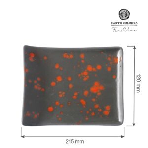 Podlhovastý servírovací tanier Bloom, 215x120 mm