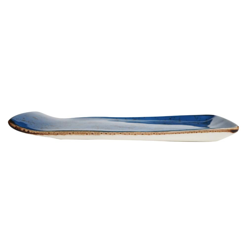 Asymetrický servírovací tanier Iris, 215x180 mm – Obrázok 3