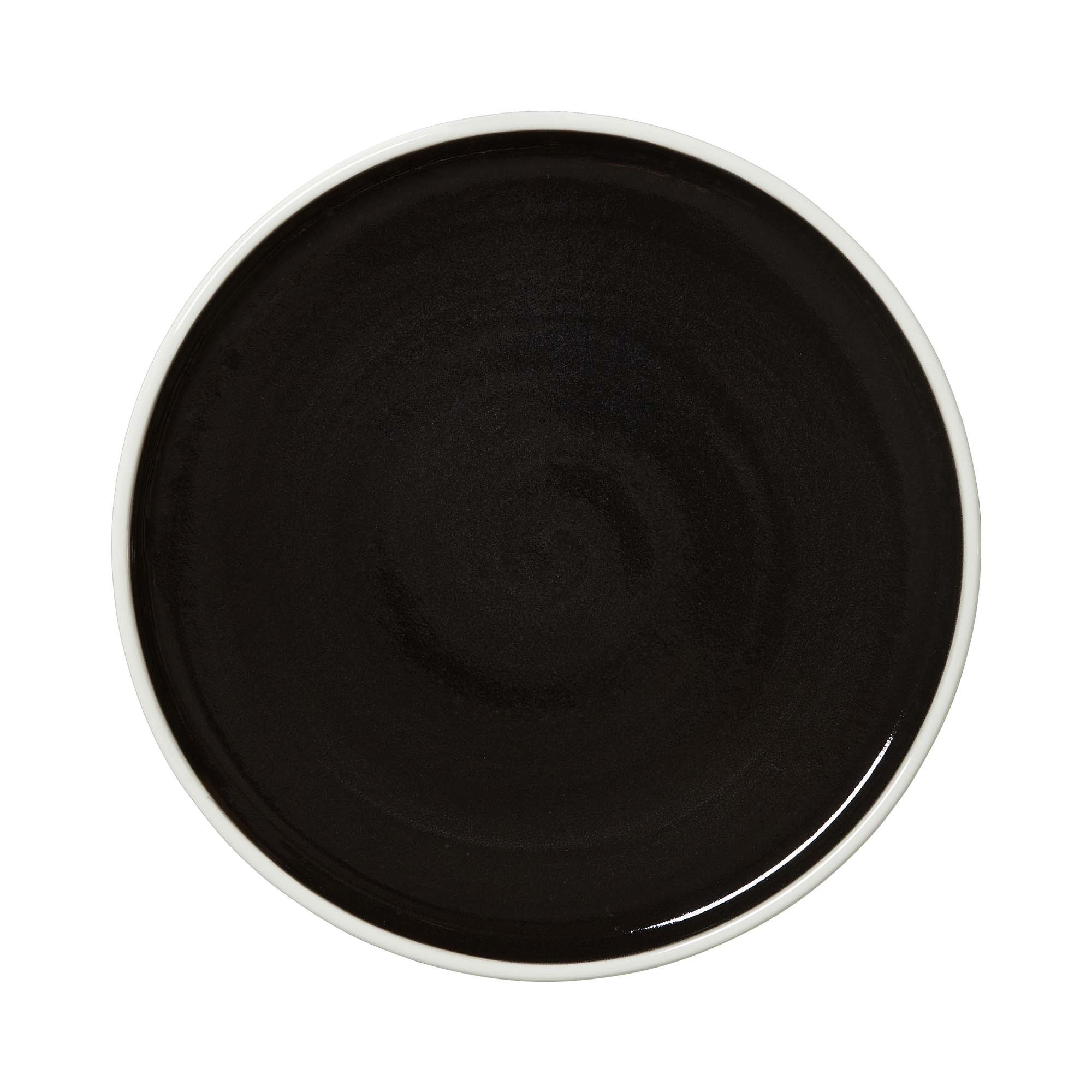 Porcelánový stohovateľný tanier s okrajom Nyx, 202 mm, 1 ks