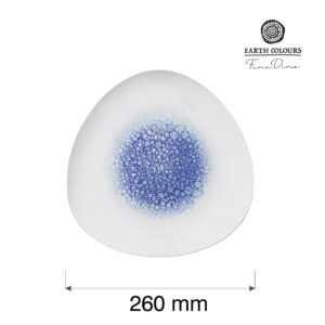 Trojhranný obedový tanier Serenity, 260 mm, 1 ks