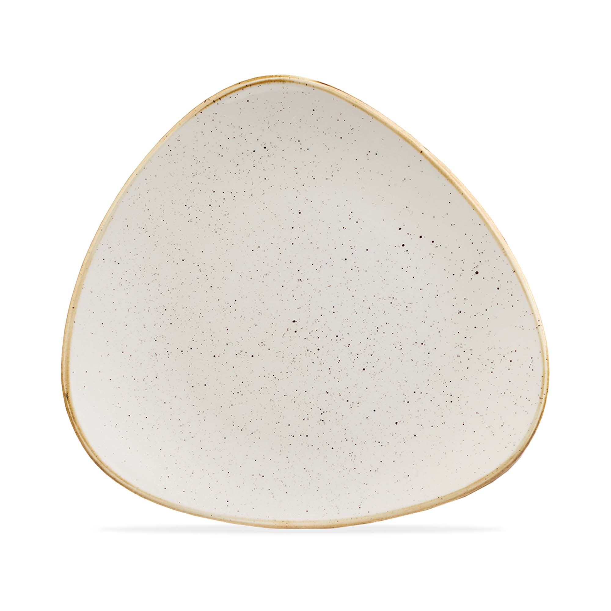 Trojhranný tanier Stonecast Barley White, 229 mm, 1 ks – Obrázok 2