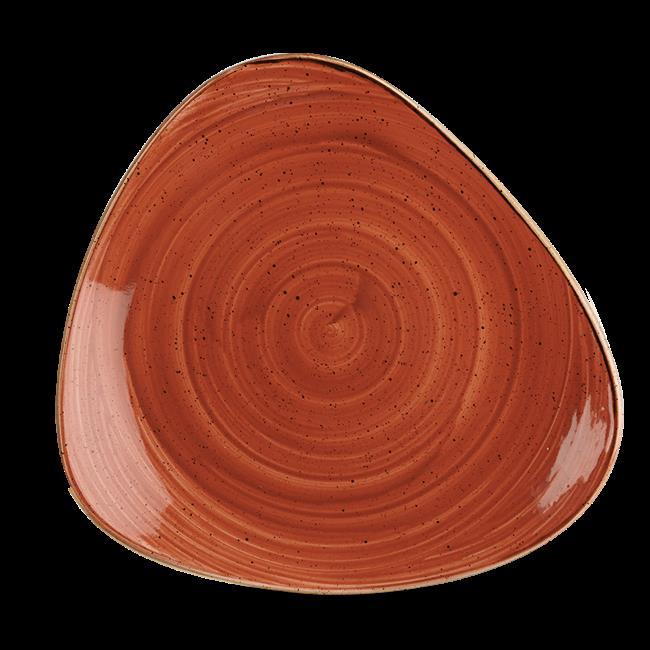 Trojhranný tanier Stonecast Spiced Orange, 265 mm, 1 ks – Obrázok 2